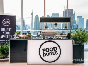 Catering furniture rental for an event in Toronto