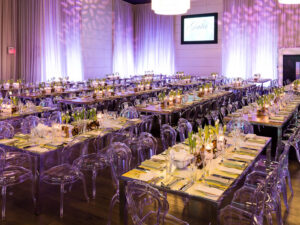 Luxury dinner seating by Luxe Modern Rentals Toronto