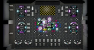 Photorealistic 3D event floor plan rendering for a Toronto event