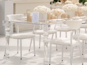 Wedding Furniture & Décor Rentals - Wedding Table Rentals