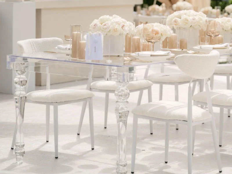 Wedding Furniture & Décor Rentals - Wedding Table Rentals